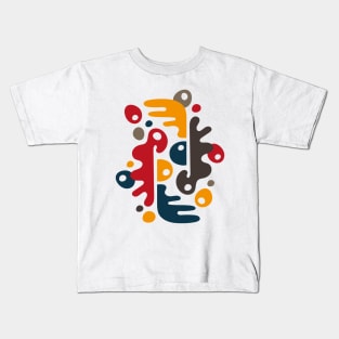 Flock of Birds Pop Abstract Kids T-Shirt